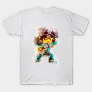 Razputin - Psychonauts 2 (Watercolor) T-Shirt